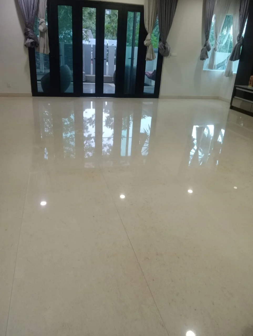 Marble floor assessment